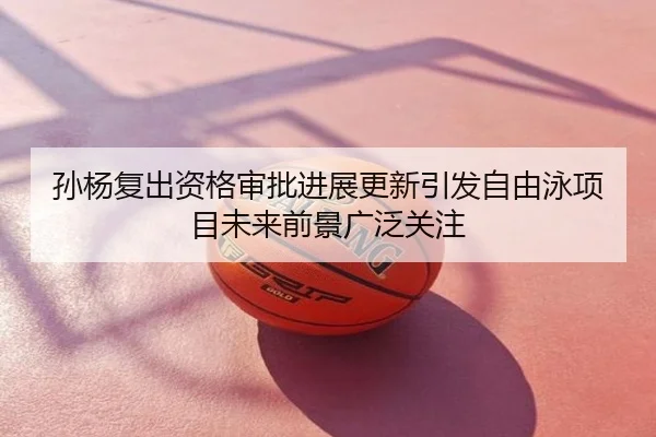孙杨复出资格审批进展更新引发自由泳项目未来前景广泛关注