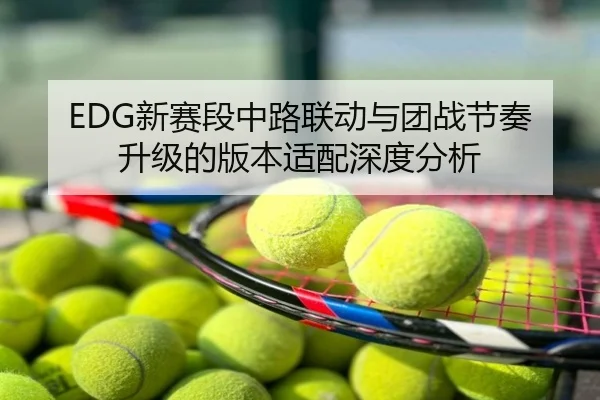 EDG新赛段中路联动与团战节奏升级的版本适配深度分析